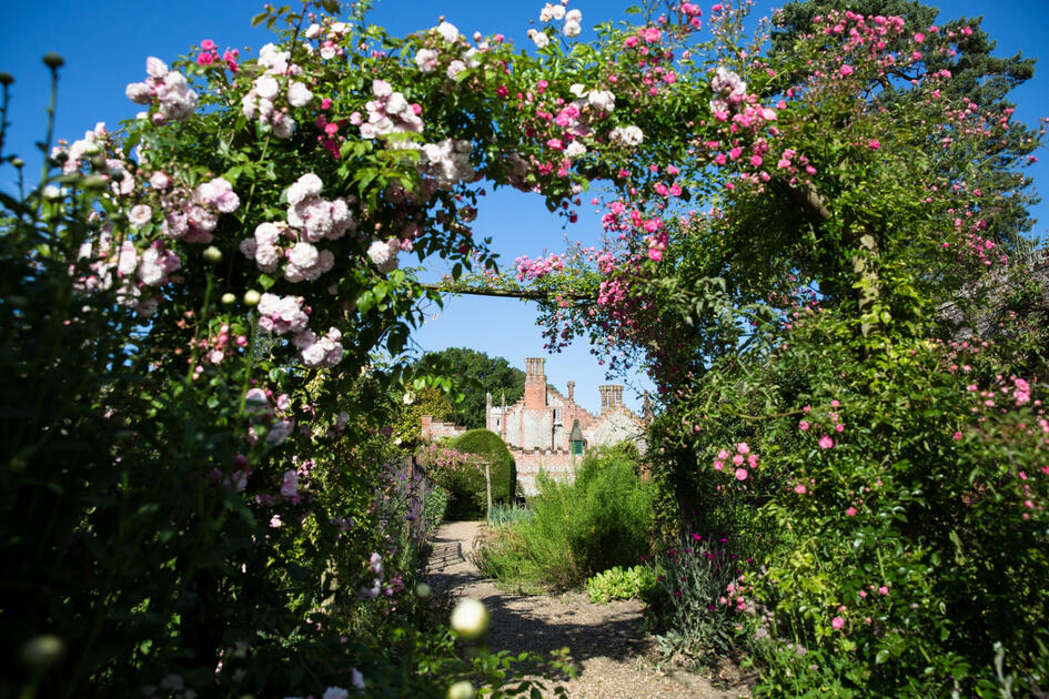 Rose Gazebo - Thorpland Hall Gardens